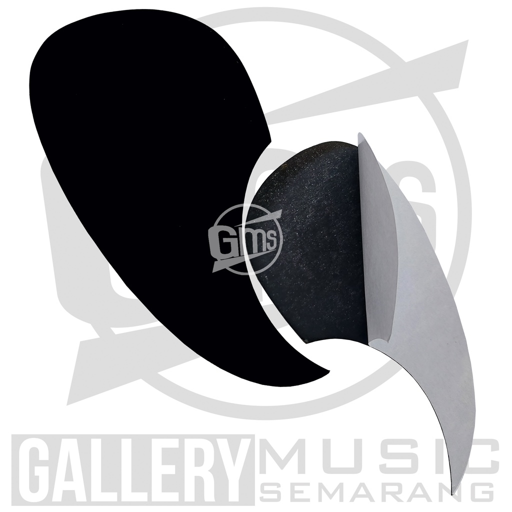 Pickguard Gitar Cort Hitam Pickguard Koma Gitar Akustik