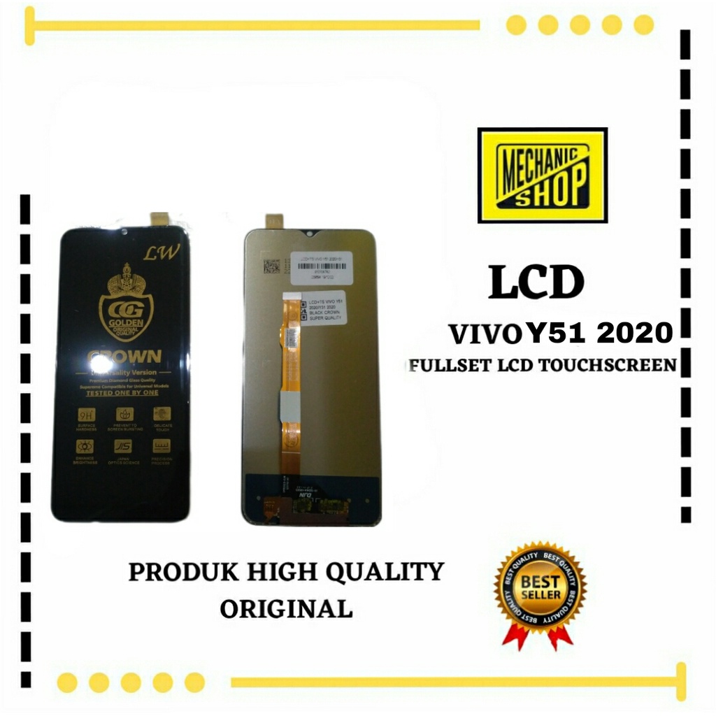 LCD VIVO Y51 2020 / VIVO V2030 FULLSET