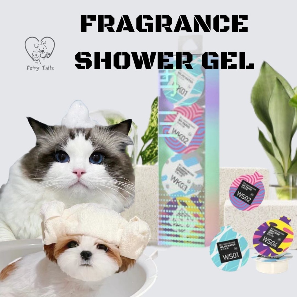 Shower Gel Perfume Untuk Anjing dan Kucing Anabul Shampoo Pewangi Harum Parfum Untuk Mandi Aman Dari Bahan Ekstrak Natural / Jar of Pet Fragrance Shower Gel Bath Capsule