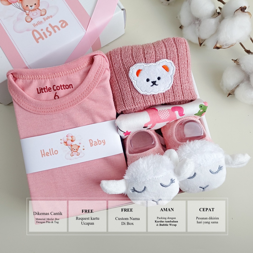 Hampers Bayi Hampers Baby Girl Boy Kado Lahiran Perempuan Laki Laki New Born Kado Bayi Perempuan Laki Laki Lucu murah