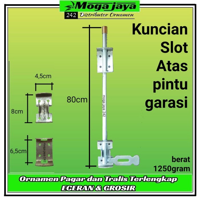 Terlaris Slot Grendel Atas 80Cm Pintu Garasi Bukan Wina Handerson Lokal