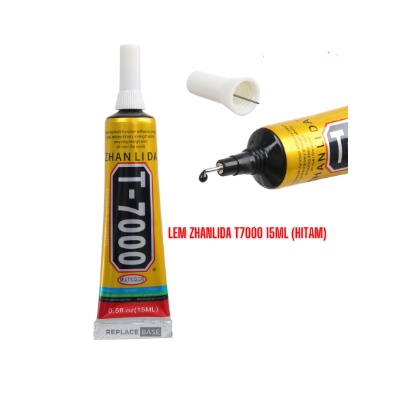 Lem Zhan li da 15ml black waterproof for lcd touchscreen metal glass ceramic wood leather plastic rubber nylon ABS t-7000 t7000 - magic glue