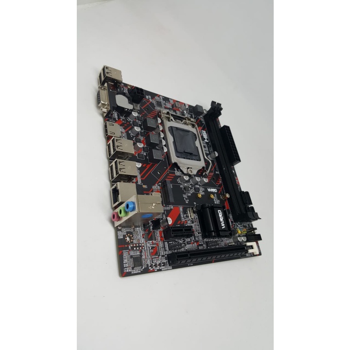 Paket Mobo Motherboard Mainboard New LGA 1155 DDR3 H61 Plus Processor