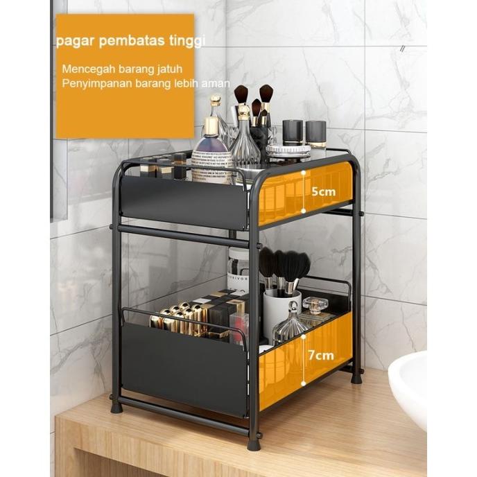 Rak Dapur Bawah Wastafel Kolong Kabinet Lemari Kitchen Set New Terbaru [Cod]