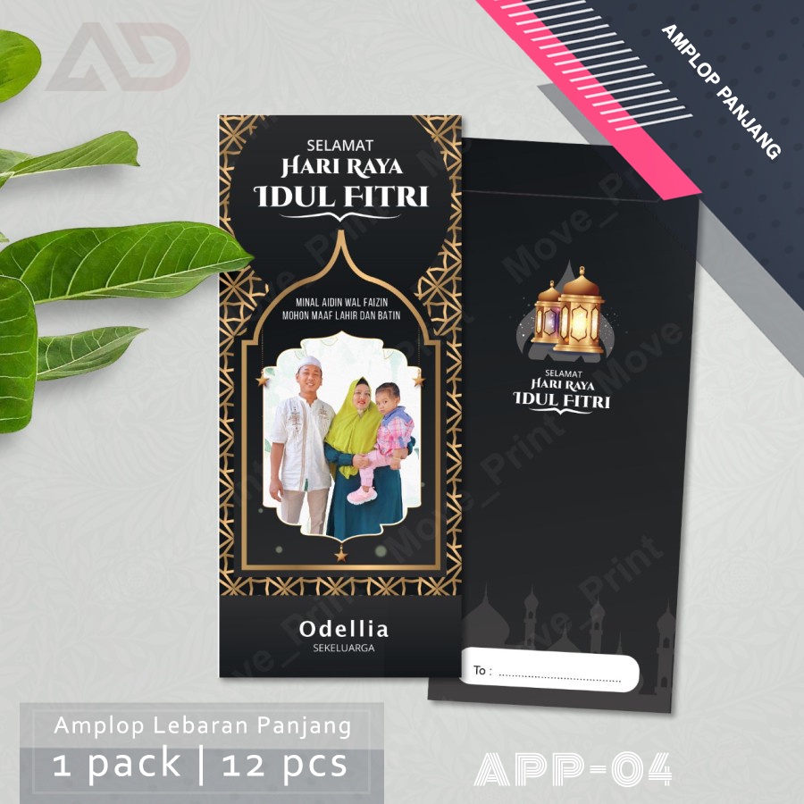 

03| Amplop Lebaran PANJANG | Bisa Custom Photo