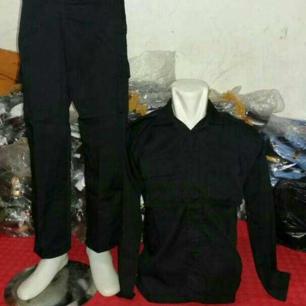 ⍐ Seragam PDL Hitam - Seragam SECURITY - Satpam - Brimob - Fkppi - Gada Pratama ト