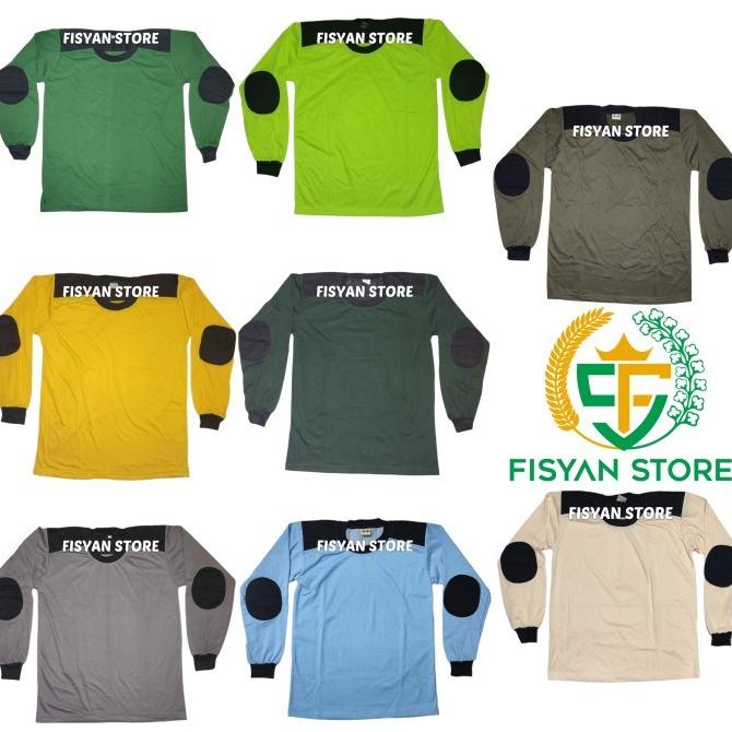 Kaos Lengan Panjang | Kaos Penembak Kuning