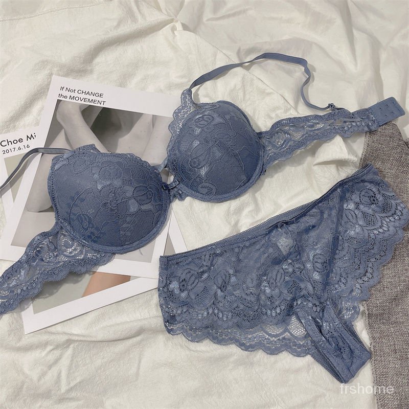 Bra renda bra pakaian dalam Bra set lingerie sexy Tanpa Busa