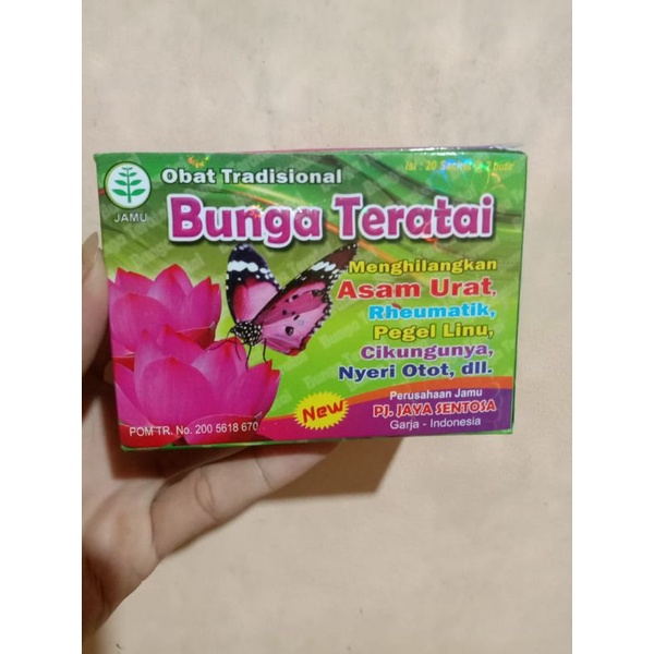 

BUNGA TERATAI jamu asam urat