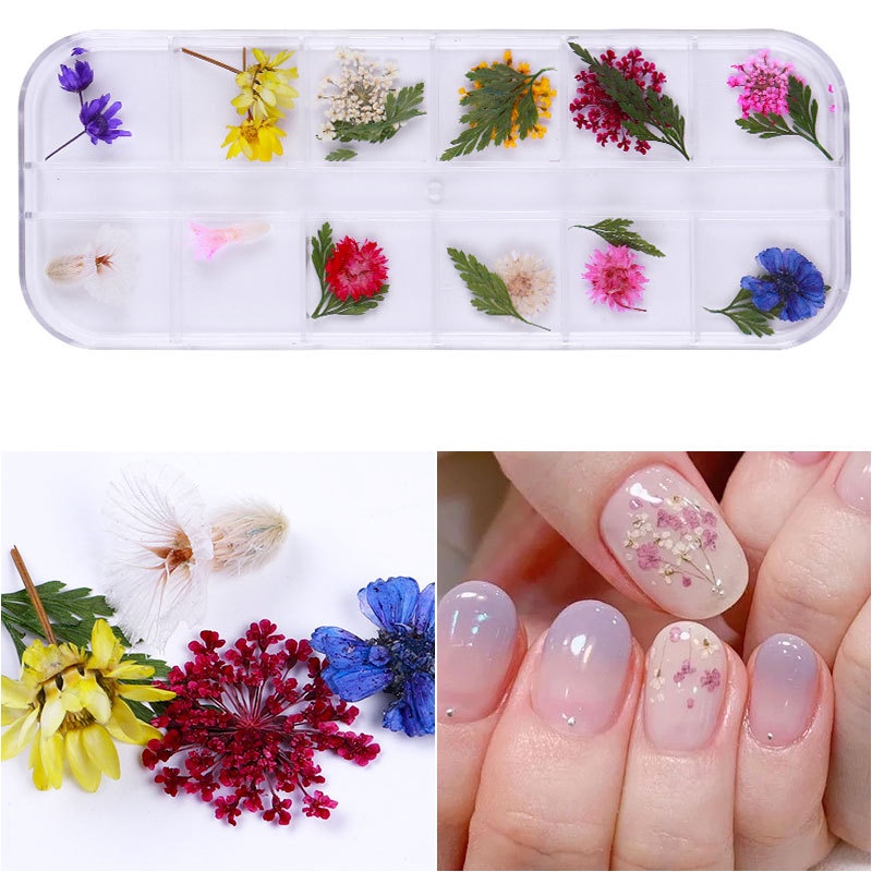 1 Set 3D Flower Nail Art Flower Nail /Nail art Flower/ Bunga Nail Art Manicure Accessoires