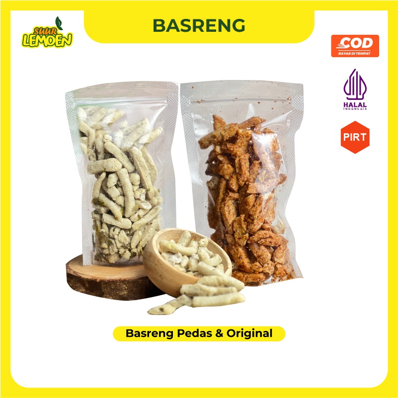 Basreng Pedas dan Original