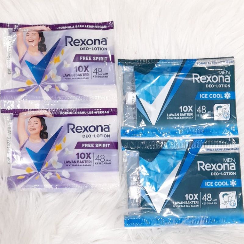 ✨LACIKOSME✨SACHET REXONA DEO LOTION MEN WOMEN - DEODORANT LOTION BPOM ORIGINAL