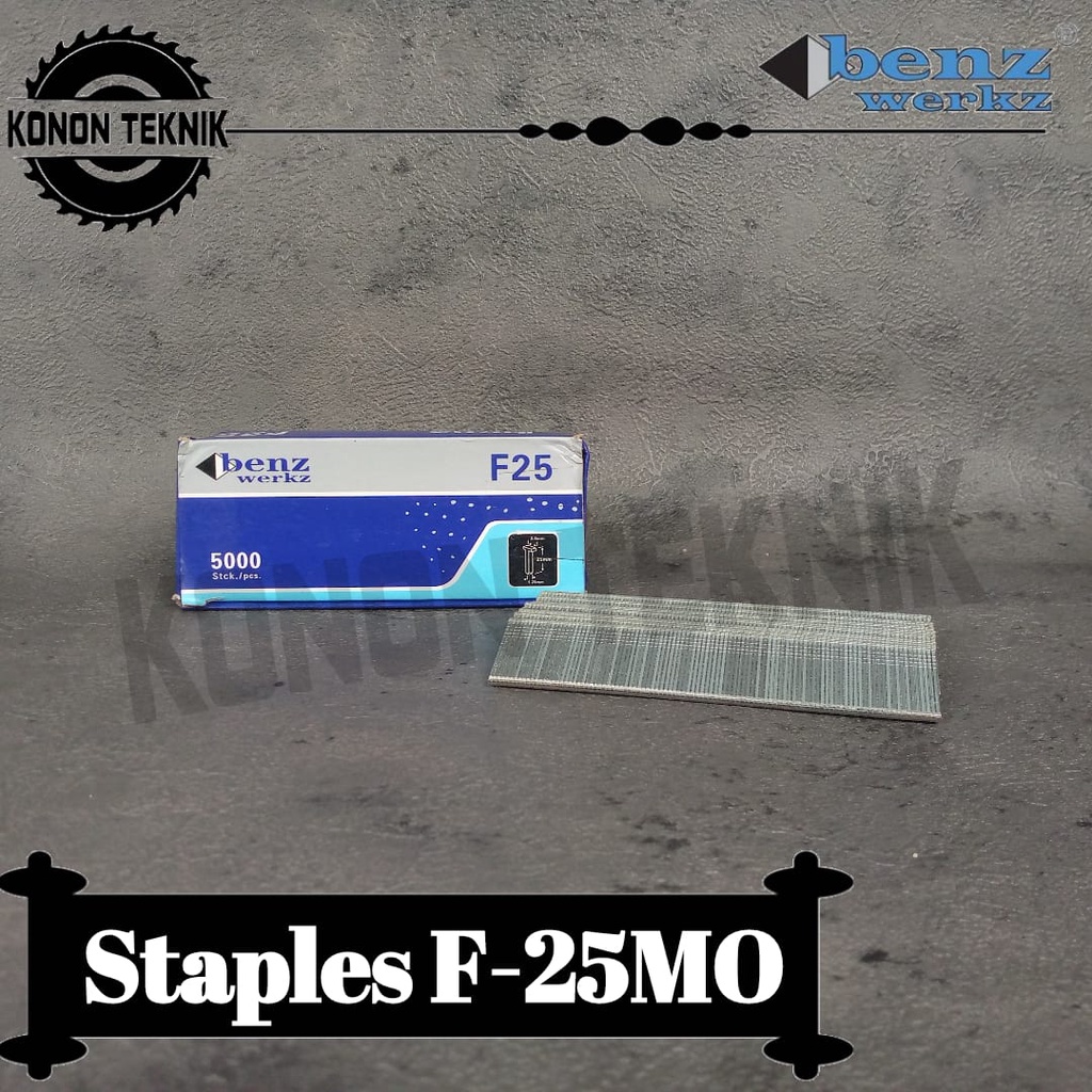 

Isi staples tembak angin 25mm F25MO benz werkz 5000 pcs stapler - Isi staples tembak angin 25mm F25MO benz werkz 5000 pcs stapler