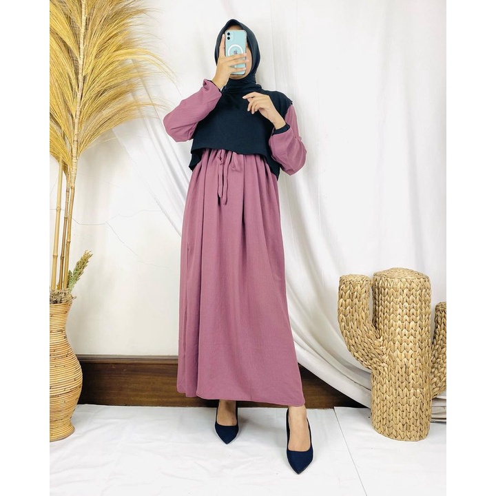 Benang Raja Gamis Cringkle Premium