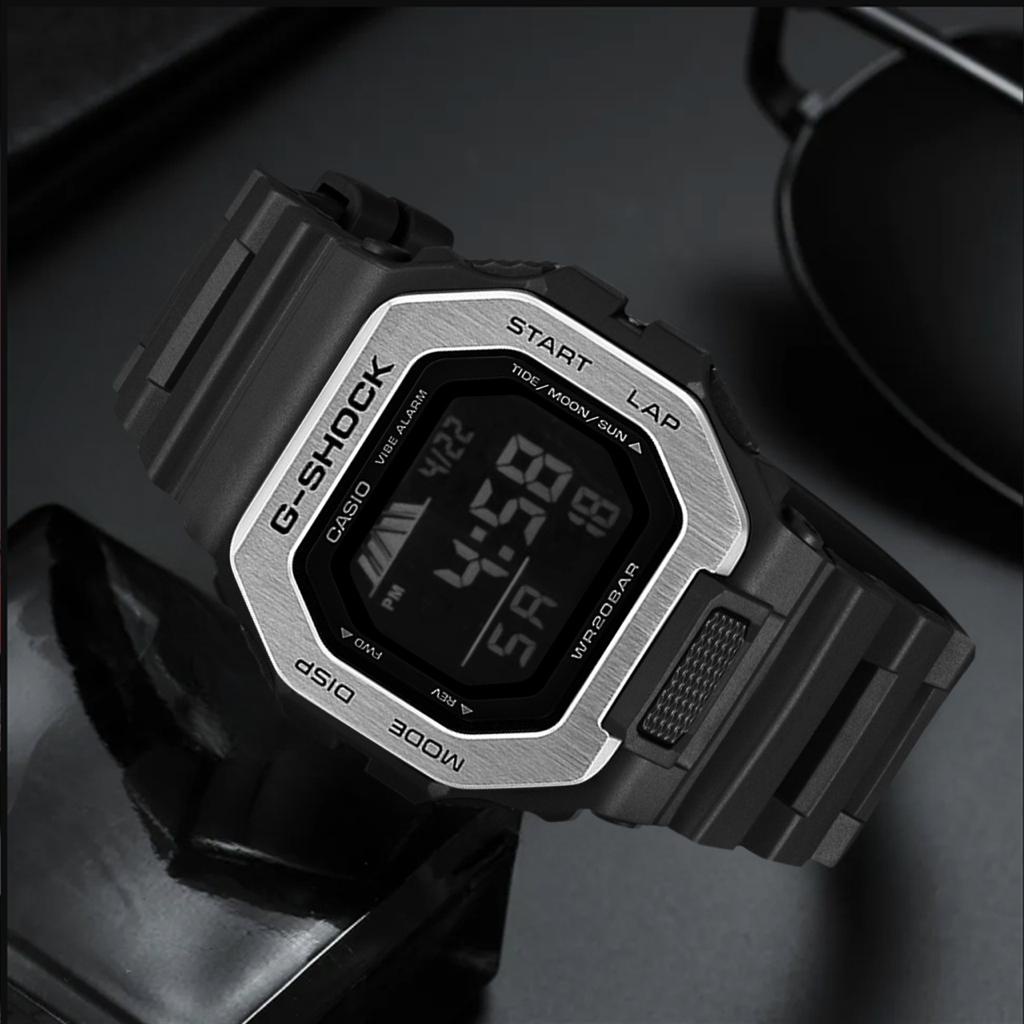 Jam tangan Sport Pria GSHOCK GBX-100 Strap Karet Digital Fullset Water Resistance