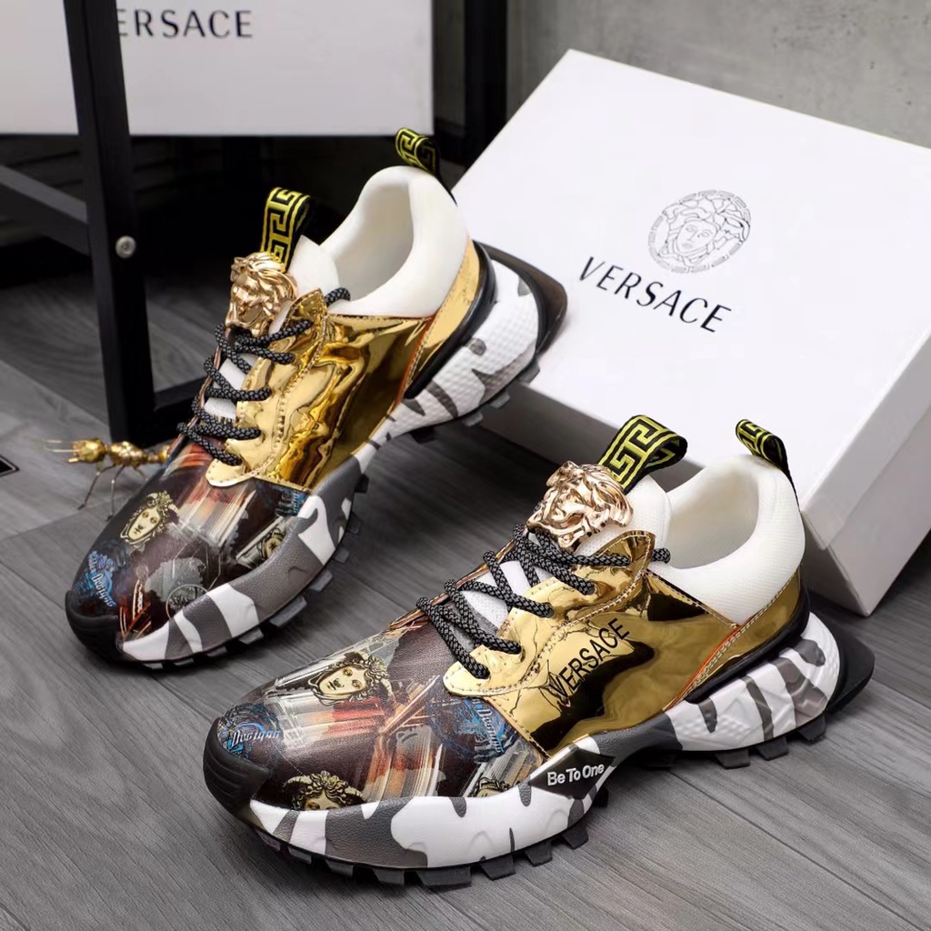 Versace Men's Latest Fashion Casual Shoes Sports Shoes