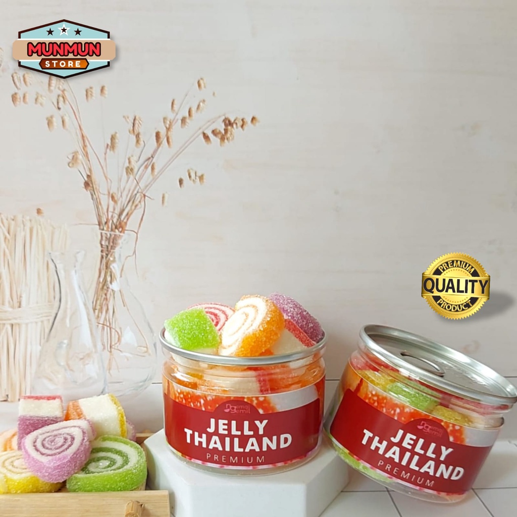 

Pet Can Jelly Thailand Jelly Roll Jelly Sandwich Jelly Lapis Gula Kualitas Premium