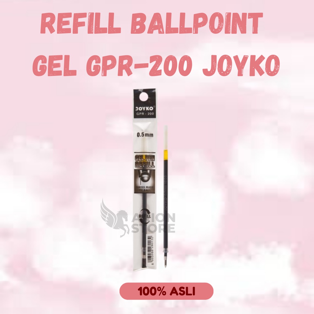 

[ARION STORE] Refill Ballpoint Gel/ Isi Ballpoint Gel Joyko / Isi Ulang Ballpoint Gel 0.5mm GPR-200 / Refill Gel [PCS]