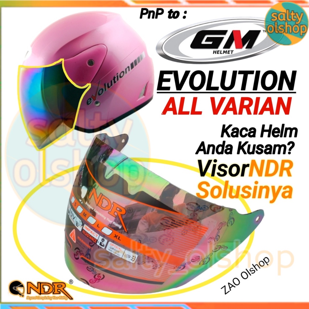 Kaca helm visor GM EVO EVOLUTION FIGHTER
