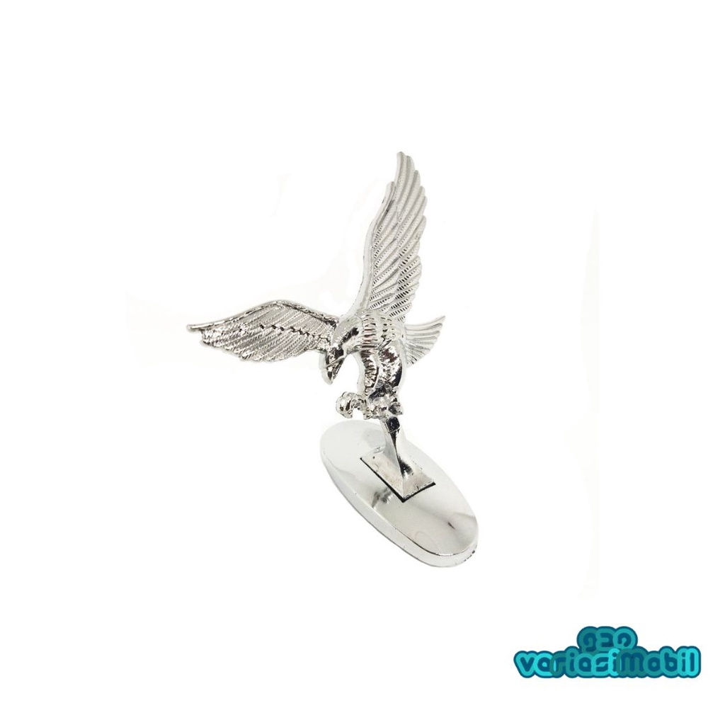 Emblem Logo Kap Mesin Berdiri Garuda