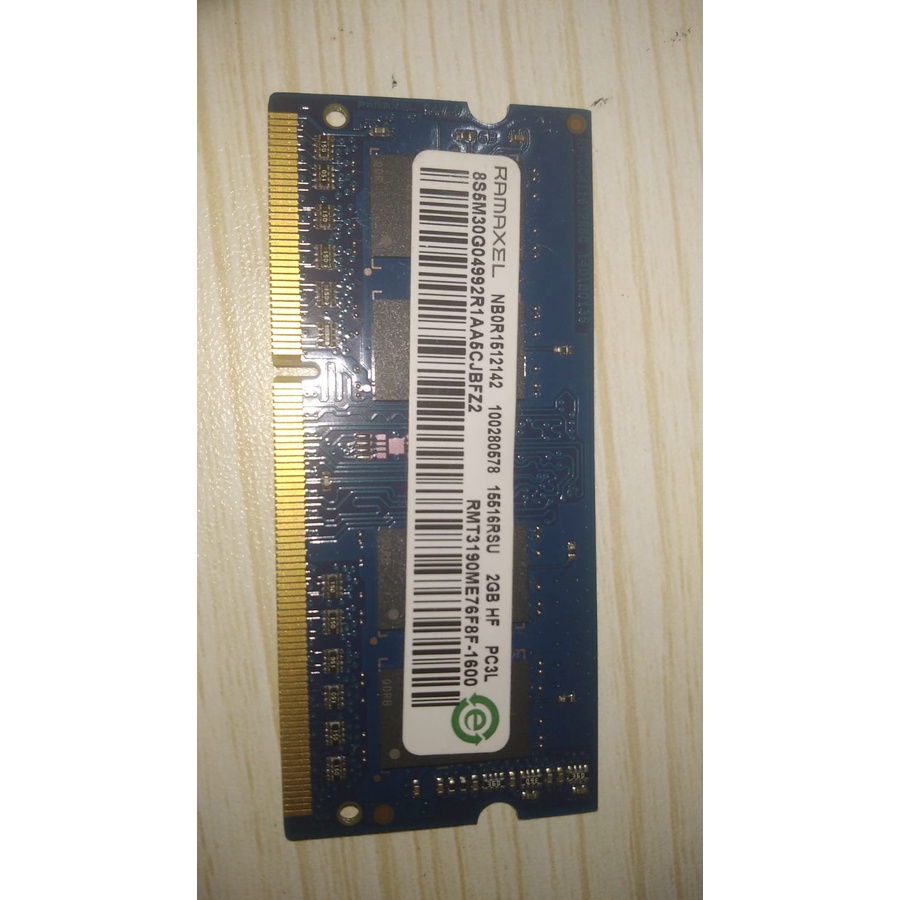 Ram untuk Laptop (Ramaxel DDR3L 2GB 1600 Mhz PC12800)