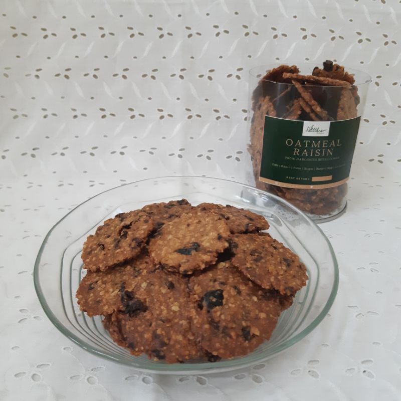 

Cookies Oatmeal Raisin / Kue Kering Oat dan Kismis