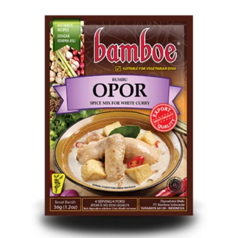 

BAMBOE Opor