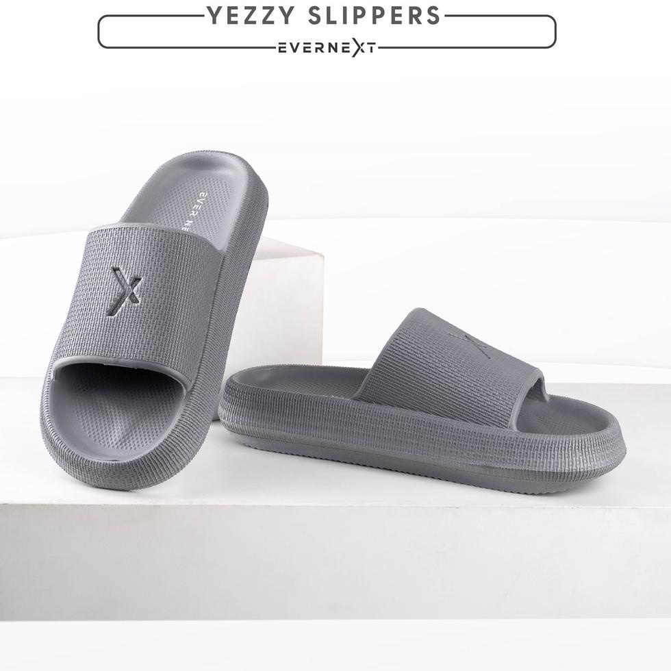 REKOMENDASI Evernext - Sandal Slippers Pria Yezzy Slip On Slippers Sandal Selop Pria Wanita Sandal S