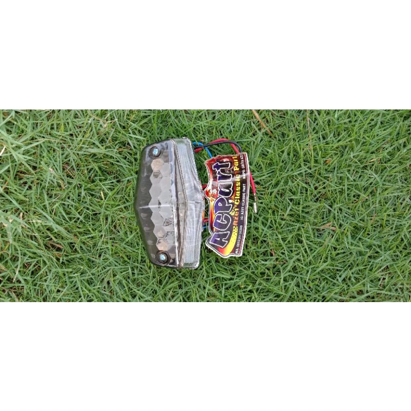 Stoplamp CB model BSA LED Smoke