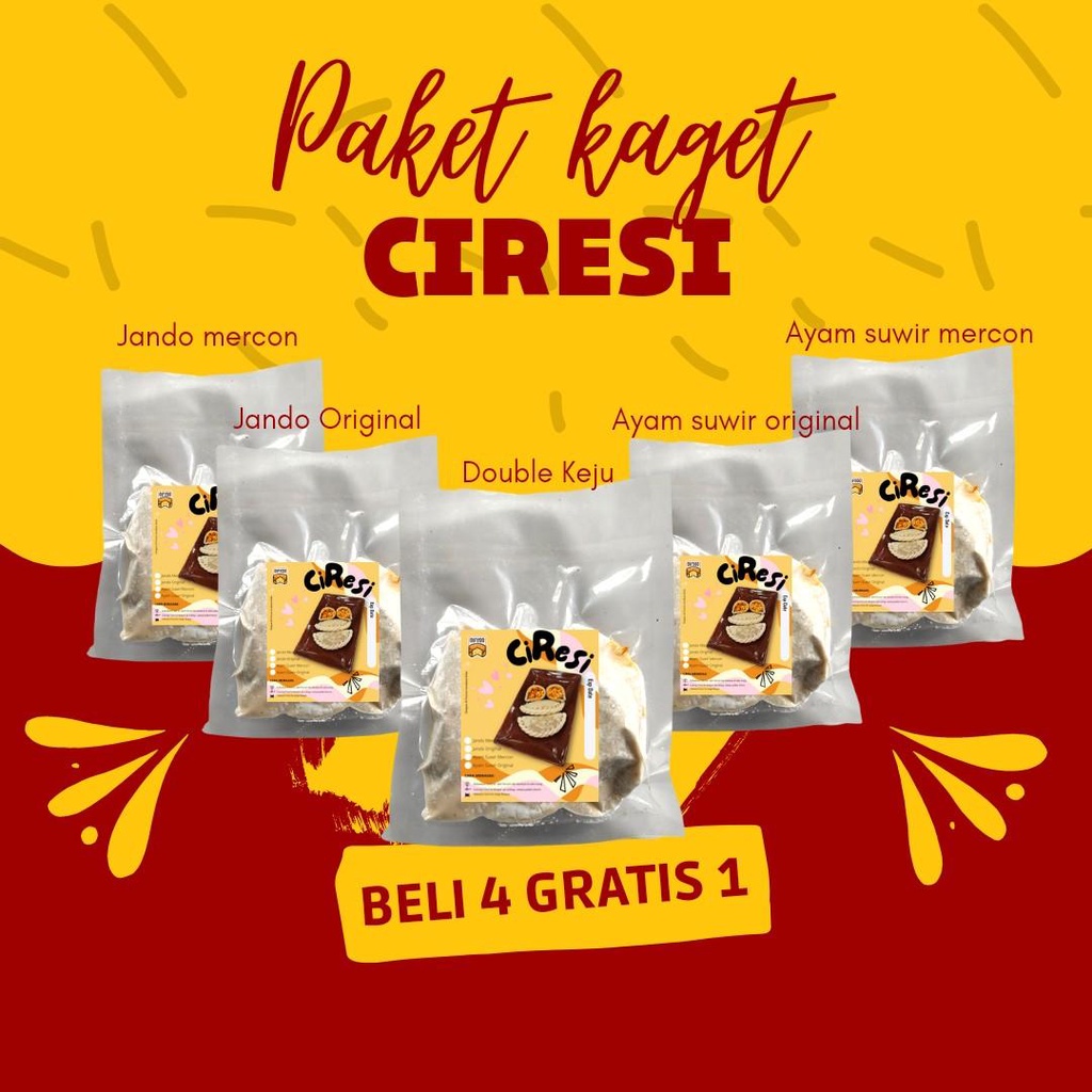

Bundling Mix Cireng isi All Varian