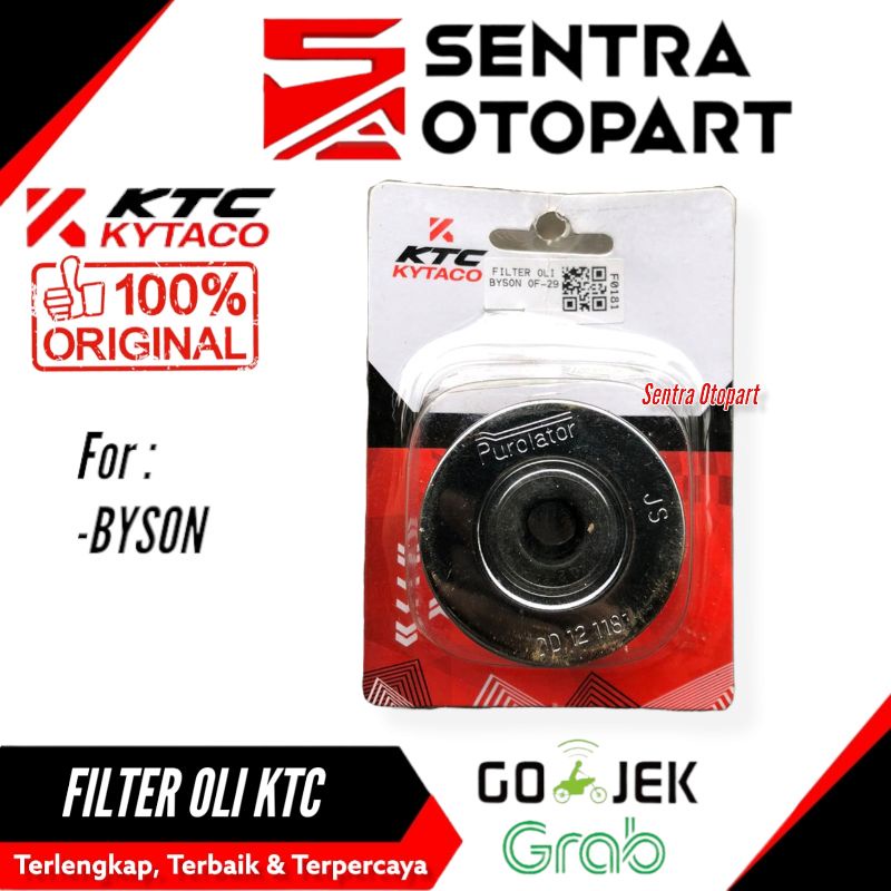 Filter oli racing Byson original KTC