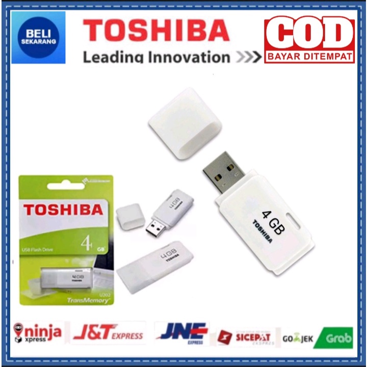 FLASHDISK TOSHIBA 64GB/32GB/16GB/8GB/4GB/2GB SIAP PACKING DAN COD