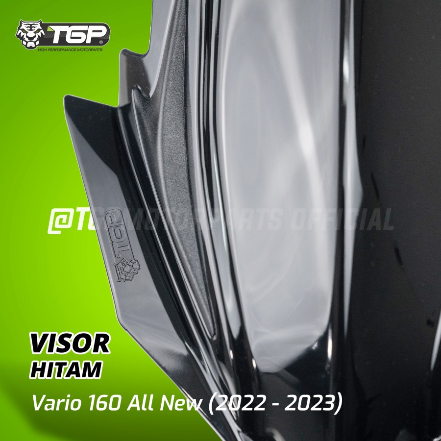 VISOR ALL NEW VARIO 160 2022 AKESORIS VARIO VARIO 160 TGP HITAM