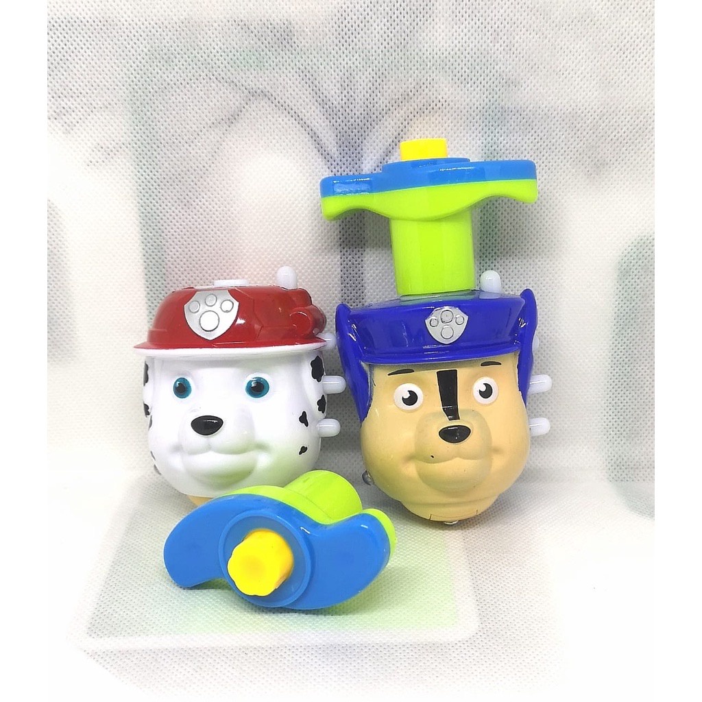 Gasing Karakter Lampu LED &amp; Musik - Mainan Gangsing Flashing Top | Doraemon | Minion | UFO | Bola | My Little Pony | Paw Patrol | Bebek