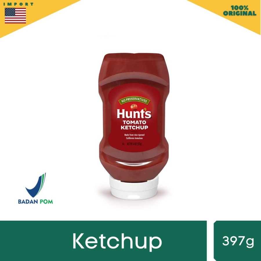 

Hunt's Tomato Ketchup Saus Tomat