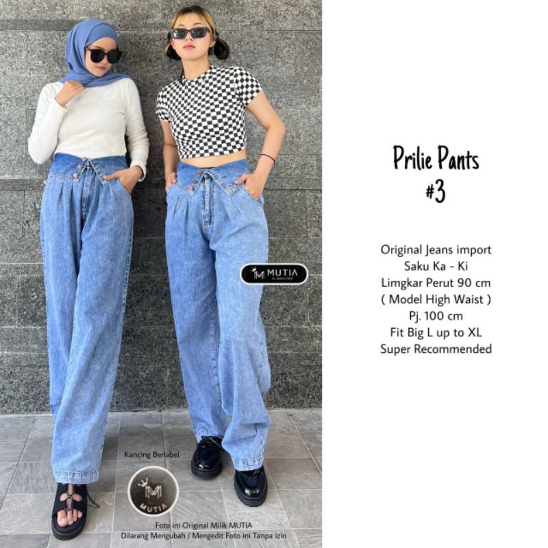 PRILLIE JEANS PANTS #3 ORI MUTIA | Original Jeans Import