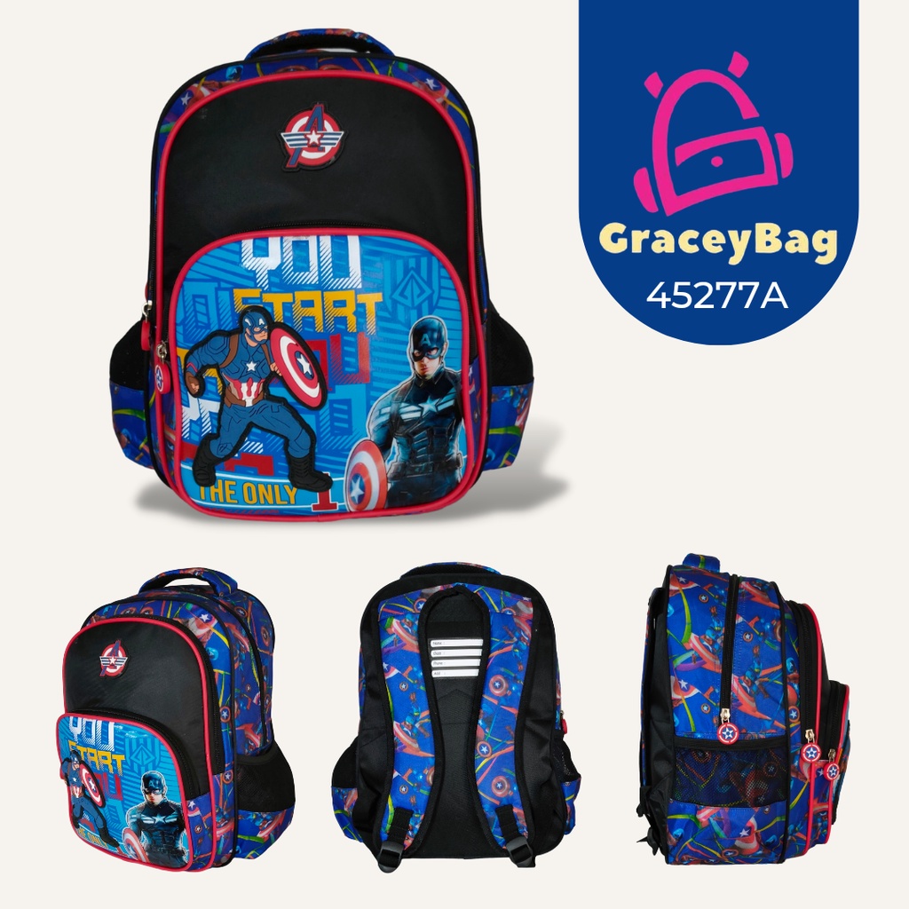 GB-45277A Tas Ransel Sekolah Anak Laki