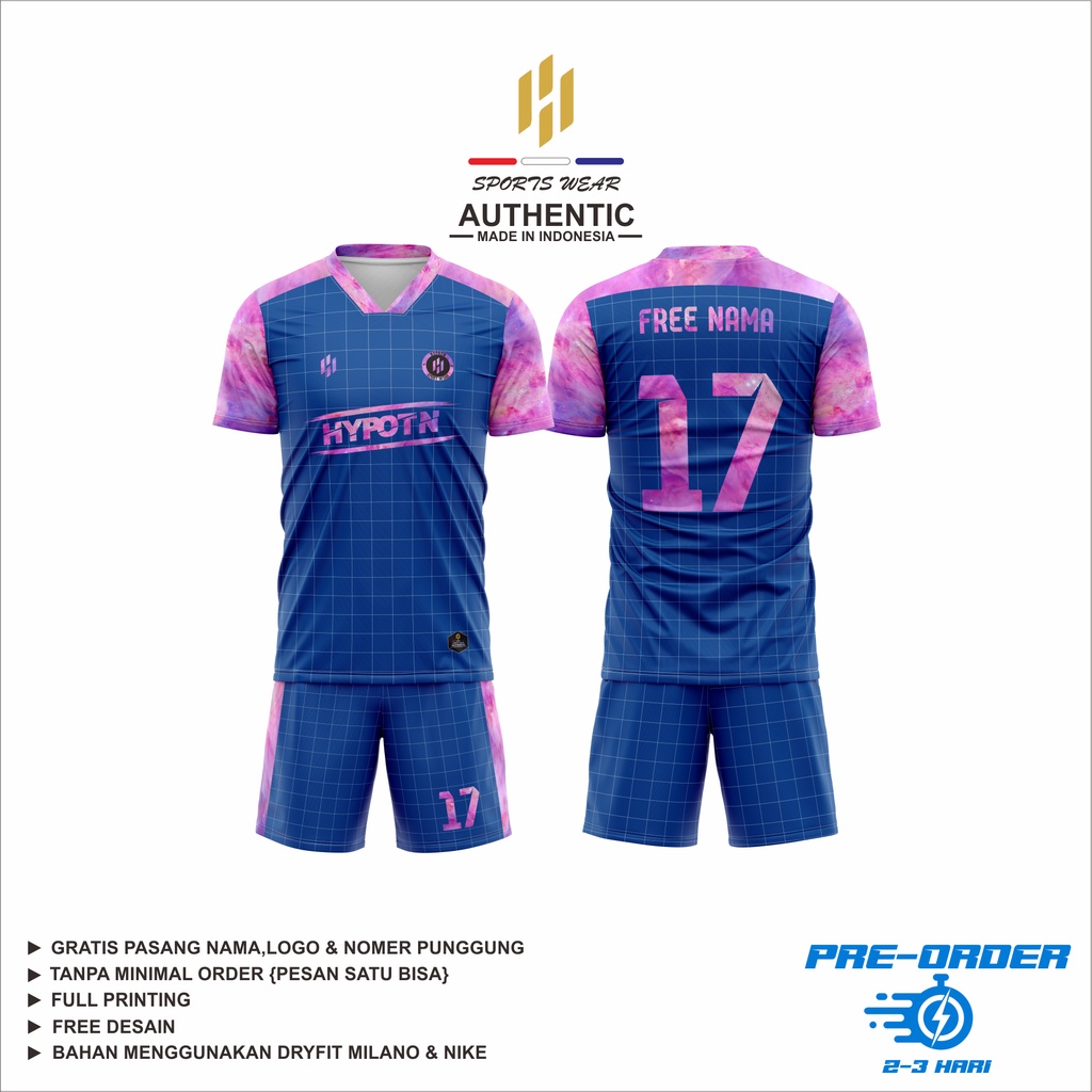 JERSEY BAJU FUTSAL CUSTOM FULL PRINTING (PESAN SATU BISA)