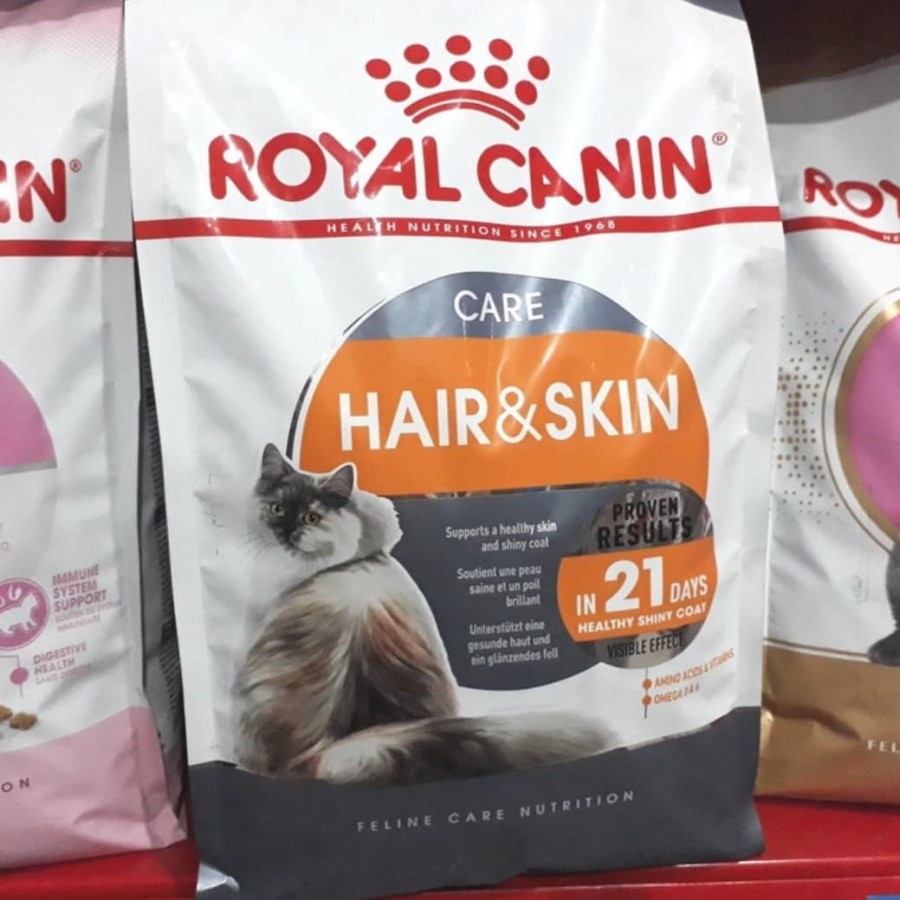 royal canin hair &amp; skin 10kg(khusus via Go-jek)