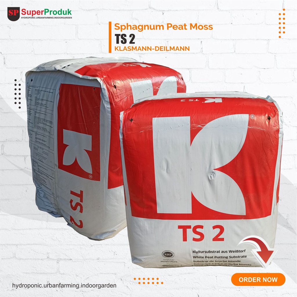 media tanam peatmoss sphagnum TS 2 Peatmoss klasmann deilmann peat moss