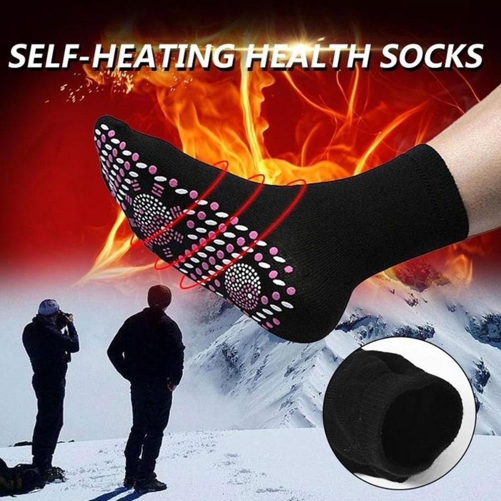 Kaos Kaki Terapi Magnetik Original Alat Terapi Kesehatan Kaki Foot Support Tourmaline Magnetic Therapy Penghangat Pemanas Telapak Kaki