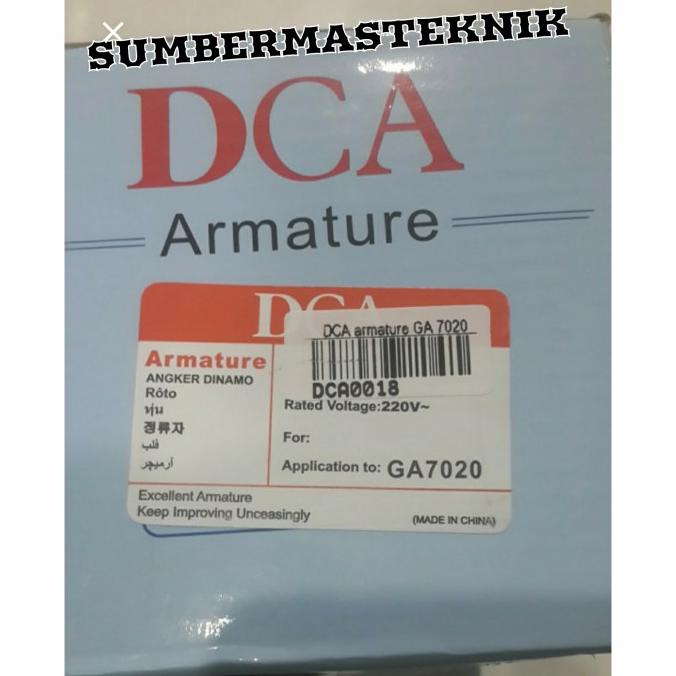 Armatur Angker Makita Ga7020 Armature Gerinda Makita 7" Ga 7020