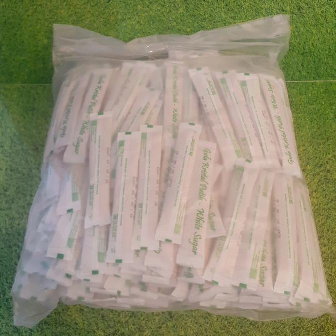 

yang dicari] Gula Putih Kristal Stick | White Sugar Sachet Stick | Gula Kemasan