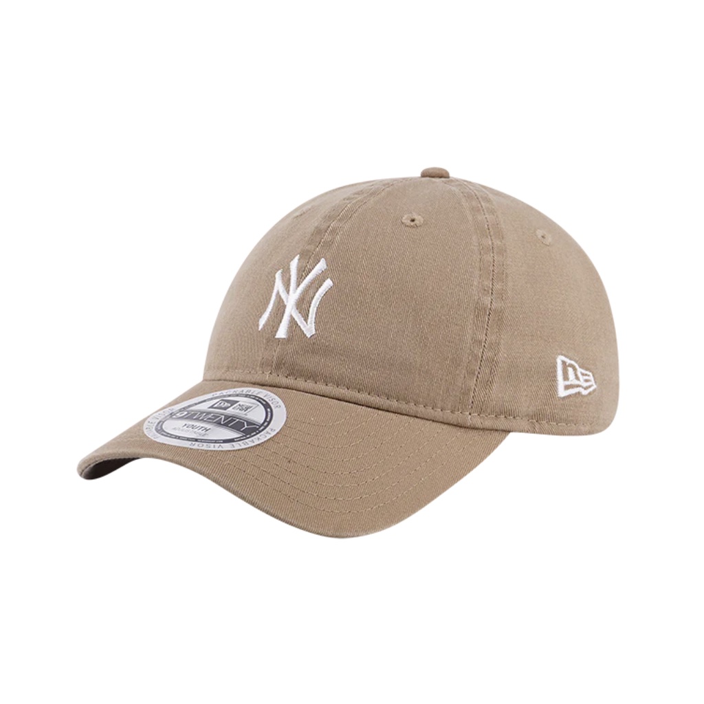 Topi Anak New Era Kids 9Twenty New York Yankees Packable Khaki Cap 100% Original Resmi