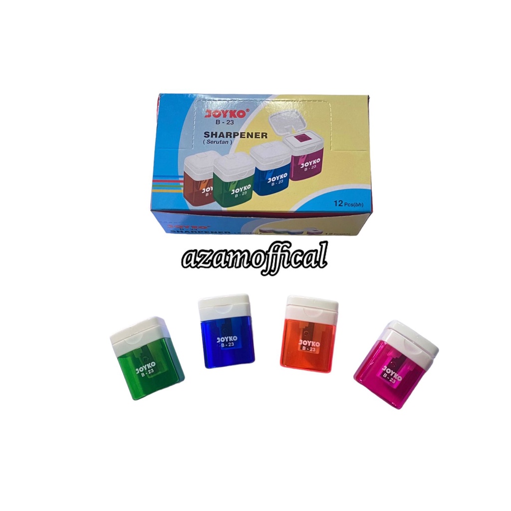

SERUTAN SHARPENER JOYKO / RAUTAN PENSIL JOYKO B23 1 PCS