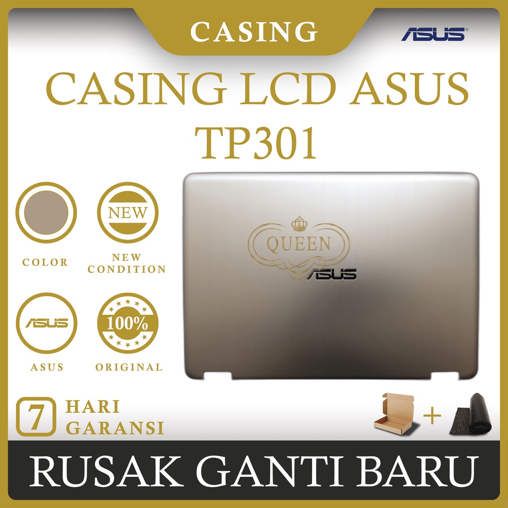 CASING COVER LCD LAPTOP ASUS TP301 ORIGINAL