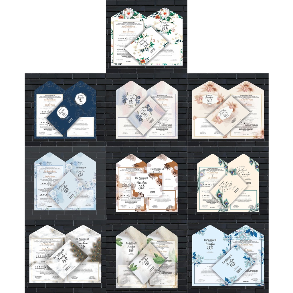 Blangko Undangan KMB APL 02 - 07 | 150g