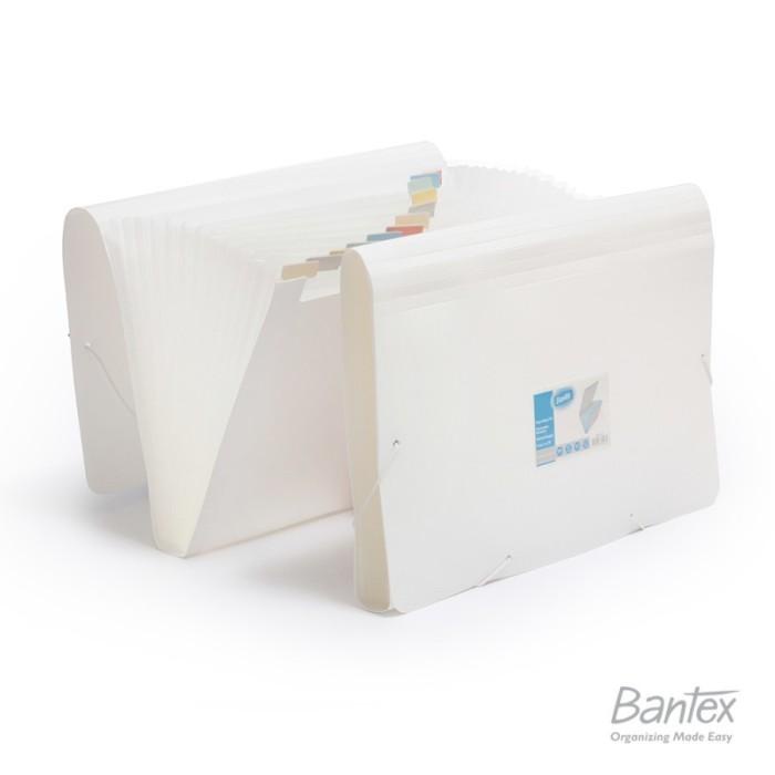 

Bantex Expanding File Folio White 3601 07