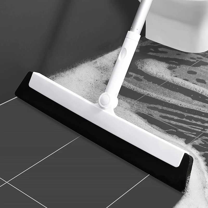 (BISA COD) FTIHSHP Yibeilife Sapu Eva Foam Broom Floor Collapsible Sweeper - LF00218