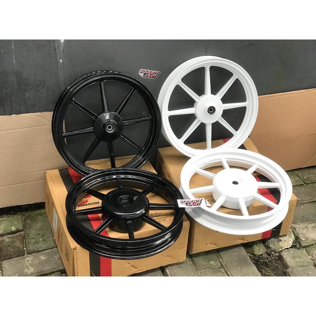 Velg VRossi Comet Palang 8 Ring 14 Model RCB Honda Vario 110 Beat Genio Spacy Scoopy